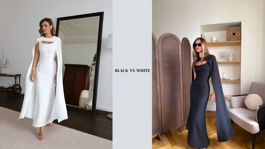 Black or White Dress: How to Choose an Elegant Look for a Special Occasion