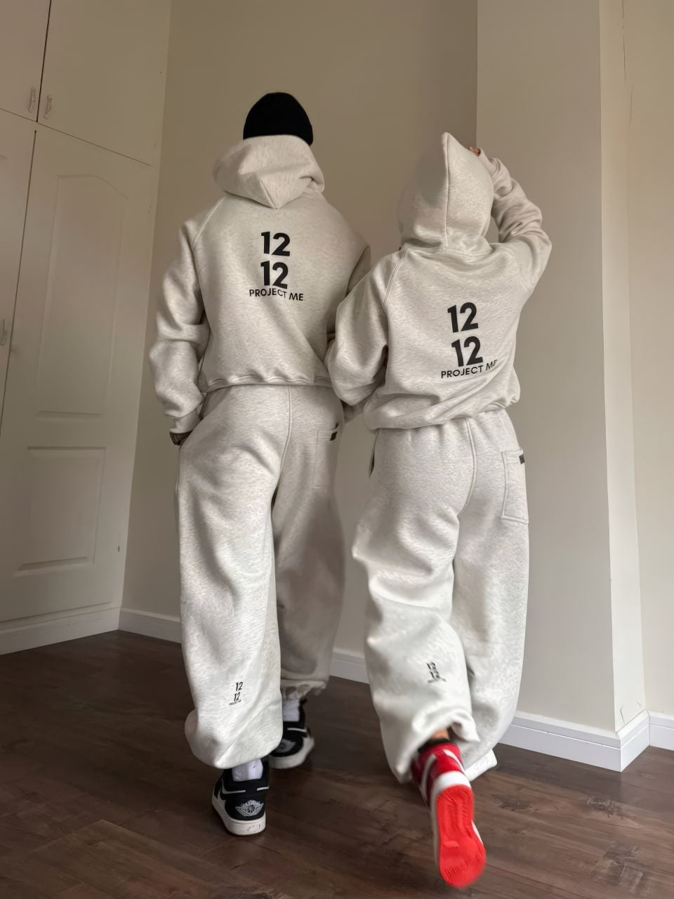 Matching Family Tracksuit Set, His & Hers Oversized Hoodie And Sweatpants, Couples Outfit, Cozy Unisex Loungewear