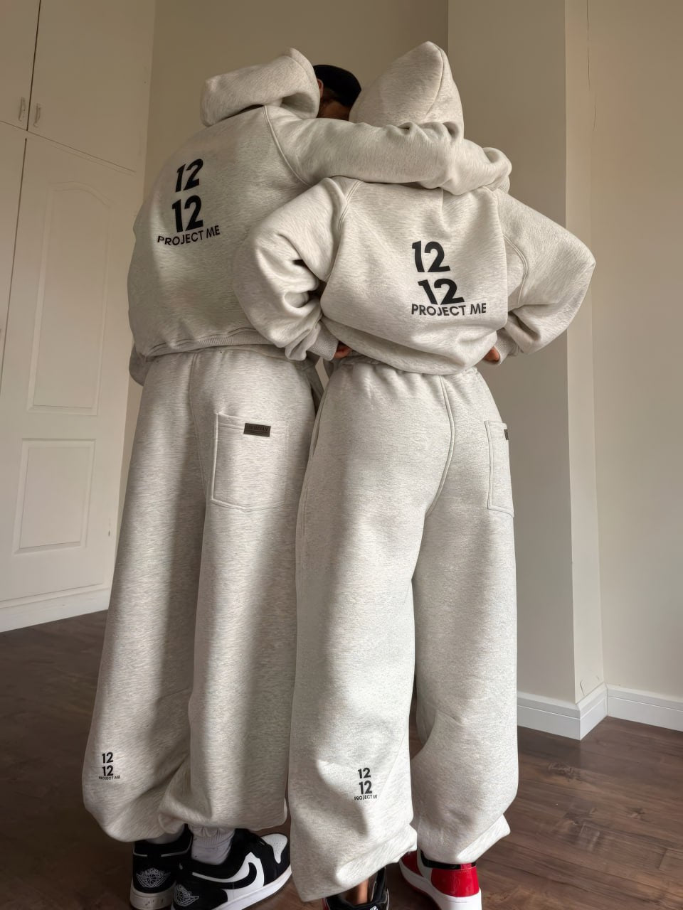 Matching Family Tracksuit Set, His & Hers Oversized Hoodie And Sweatpants, Couples Outfit, Cozy Unisex Loungewear