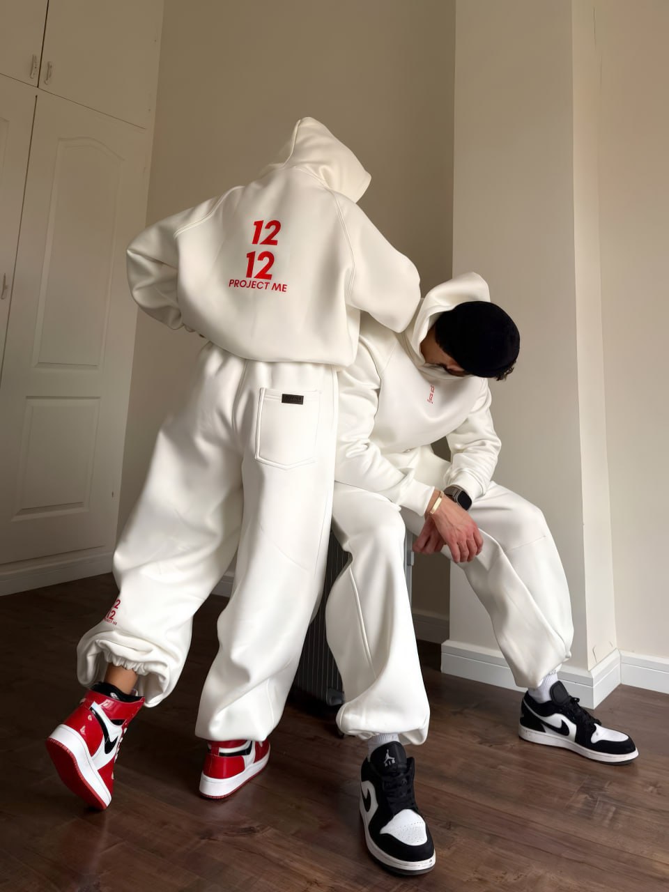 Matching Family Tracksuit Set, His & Hers Oversized Hoodie And Sweatpants, Couples Outfit, Cozy Unisex Loungewear