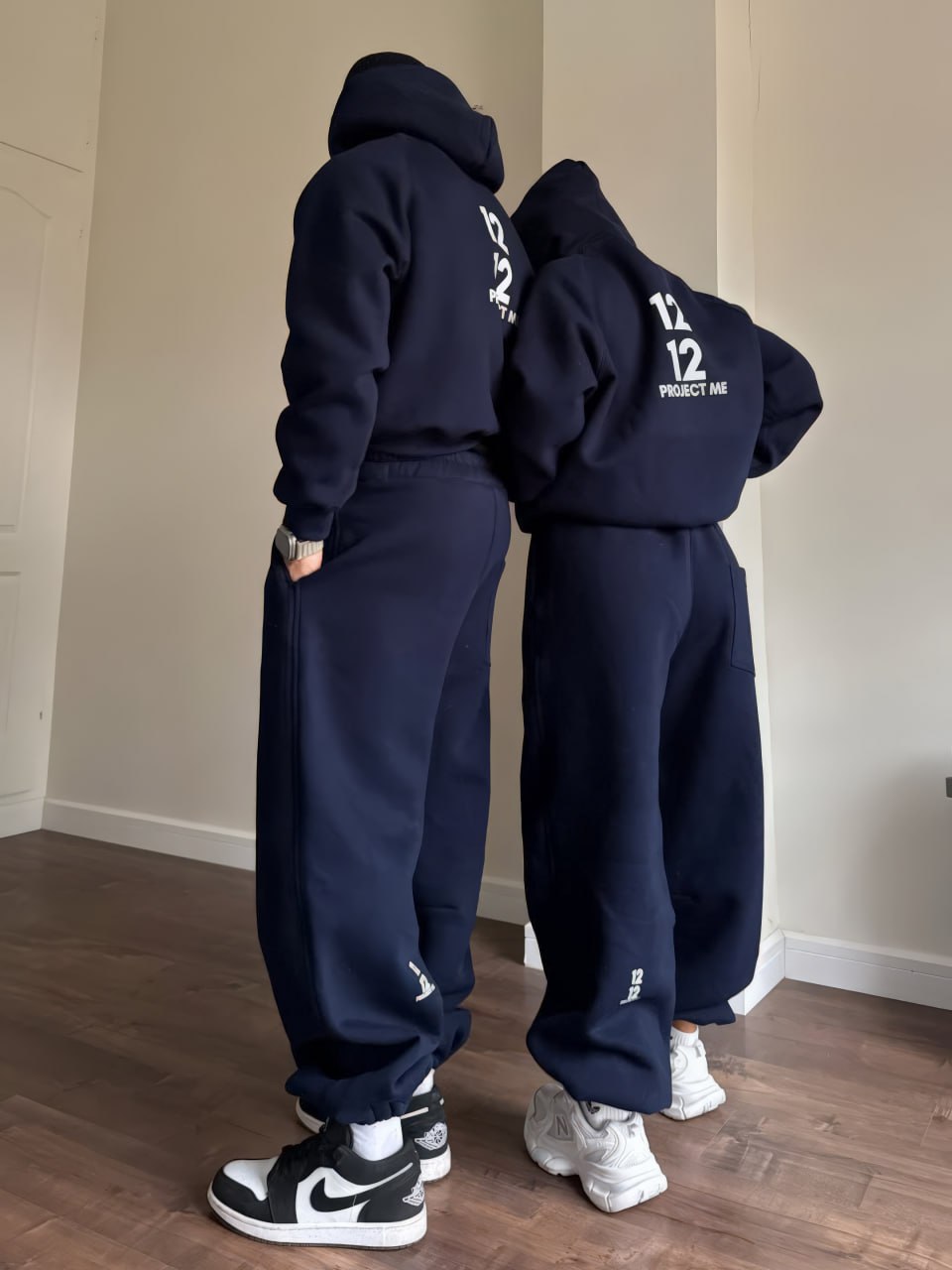 Matching Family Tracksuit Set, His & Hers Oversized Hoodie And Sweatpants, Couples Outfit, Cozy Unisex Loungewear