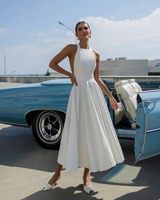 women elegant white dresses Grecian Maxi Long Formal Prom Evening Dress with Slit EN5602 Glossy White Evening Dress has a sweetheart neckline with high slit. All Dresses Meravia