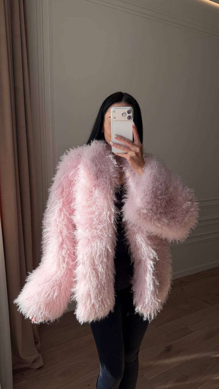 Faux Fur Coat for Women, Oversized Faux Fur Jacket, Fluffy Winter Coat, Statement Fur Jacket, Warm Winter Outerwear, Clothing Gift For Her