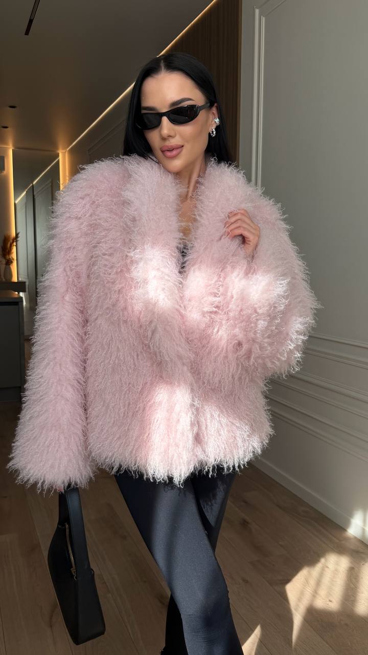 Faux Fur Coat for Women, Oversized Faux Fur Jacket, Fluffy Winter Coat, Statement Fur Jacket, Warm Winter Outerwear, Clothing Gift For Her