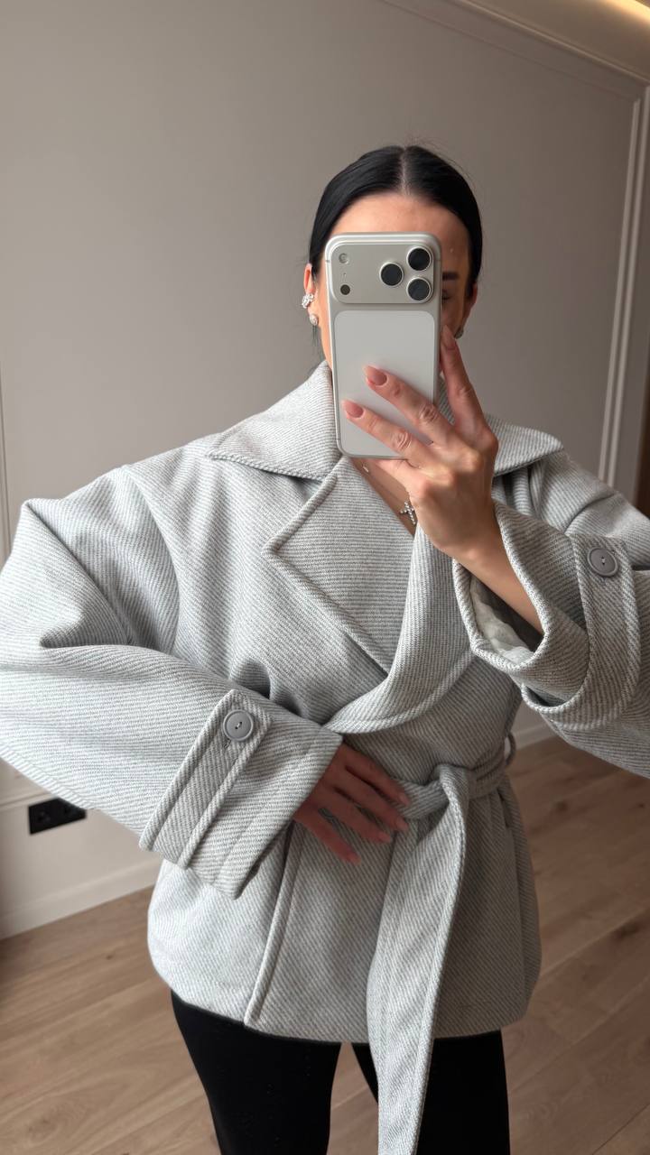Wool Blend Oversized Coat Women, Double Breasted Wrap Coat with Belt, Classic Trench Coat, Elegant Winter Coat, Warm Lined Coat,Gift for Her