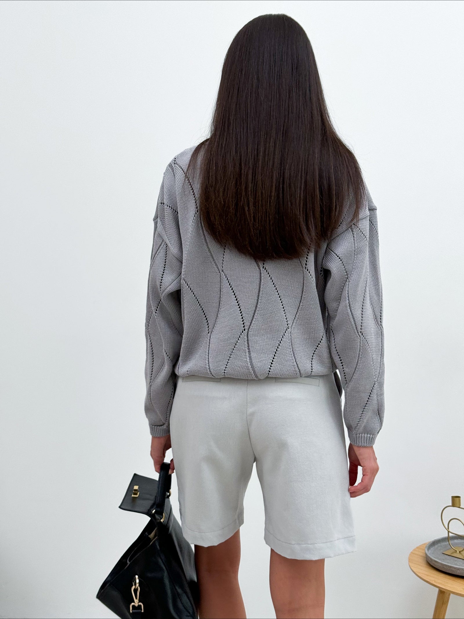 Chunky Knit Cardigan for Women – Soft Cotton Blend Oversized Sweater, Long Sleeve Button Front, Cozy Fall & Winter Layering
