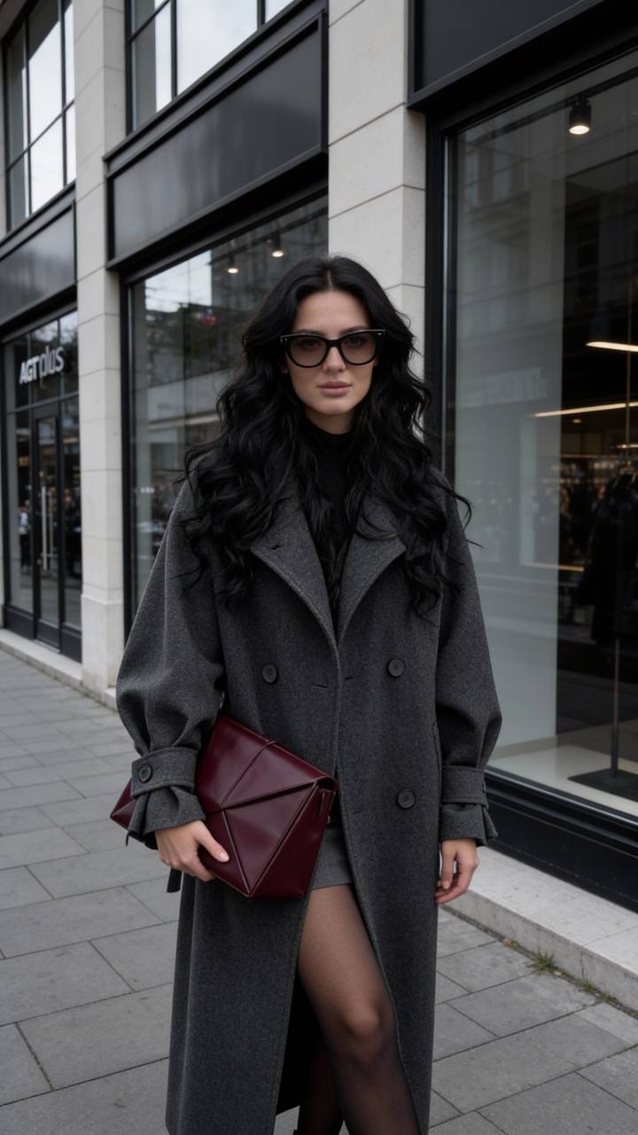 Oversized Wool Coat, Long Trench Coat, Belted Winter Trench, Fall Outerwear, Warm Long Coat