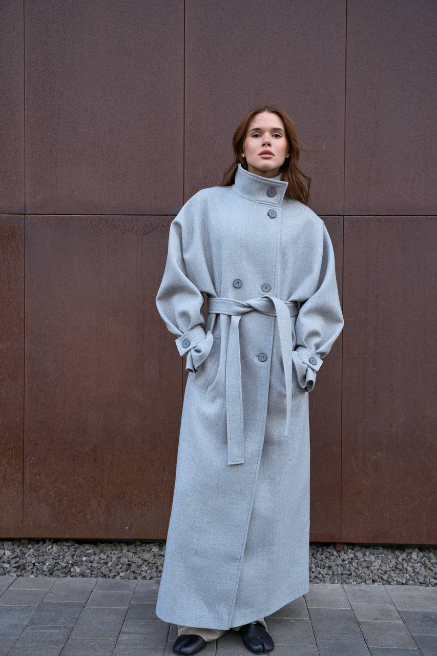 Oversized Wool Coat, Long Trench Coat, Belted Winter Trench, Fall Outerwear, Warm Long Coat