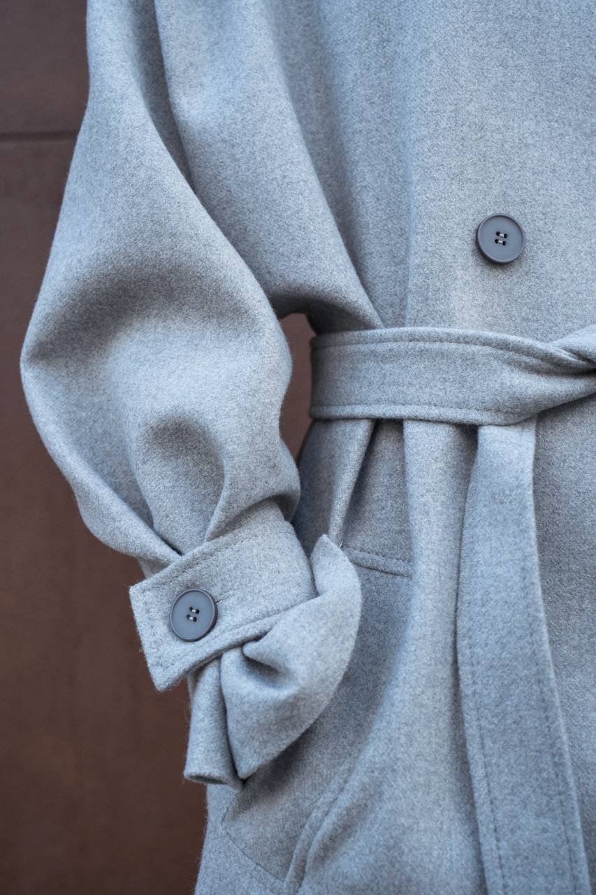 Oversized Wool Coat, Long Trench Coat, Belted Winter Trench, Fall Outerwear, Warm Long Coat