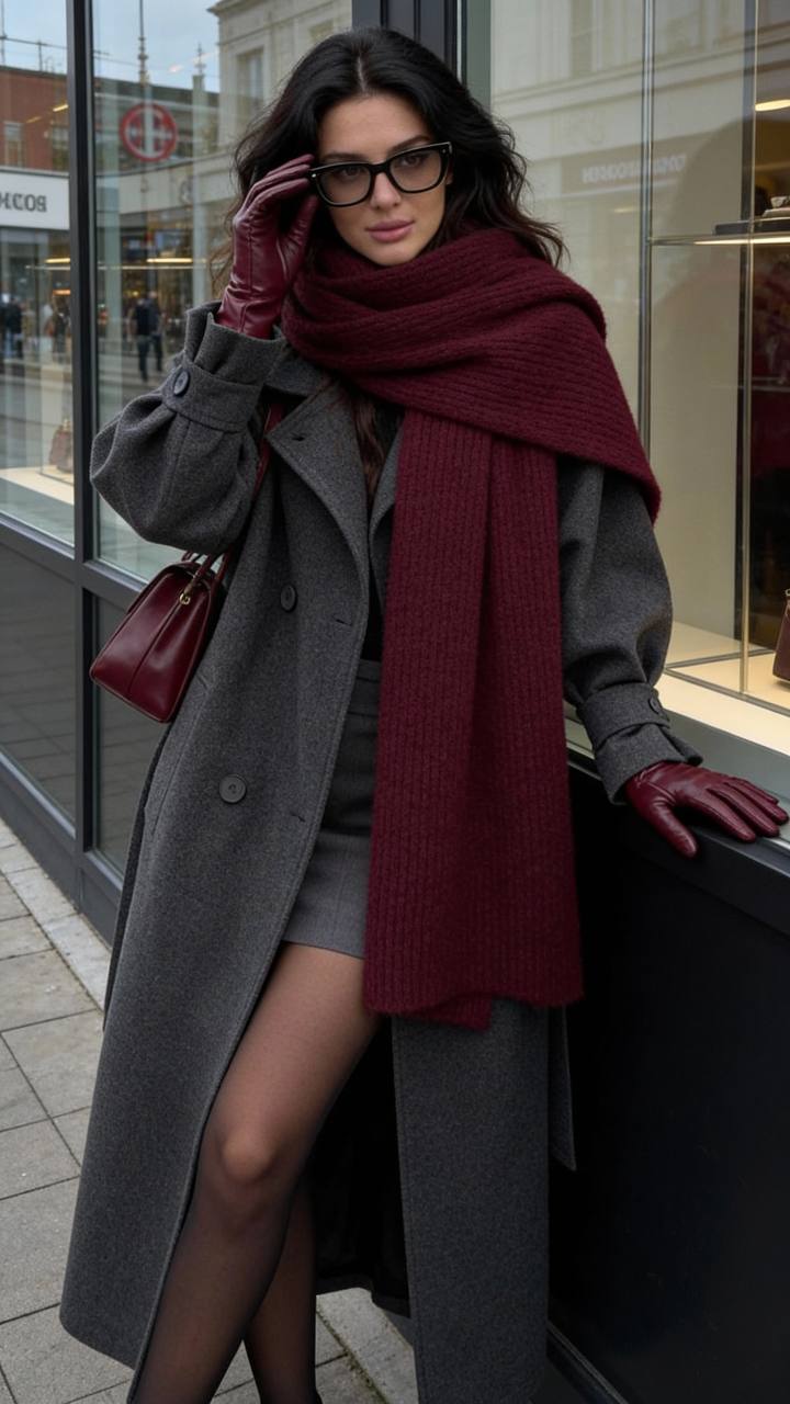Oversized Wool Coat, Long Trench Coat, Belted Winter Trench, Fall Outerwear, Warm Long Coat