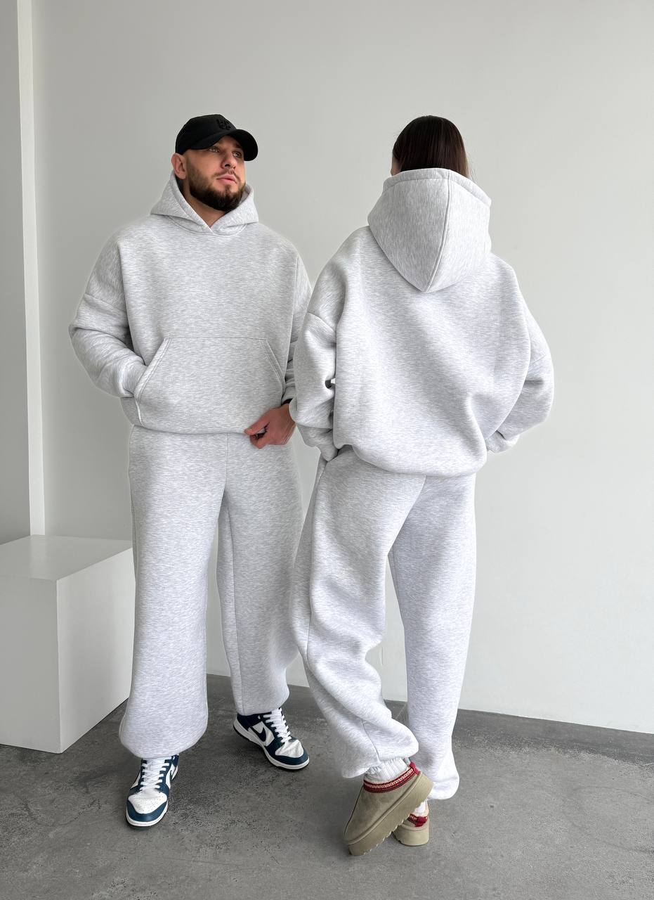Unisex Oversized Tracksuit Set for Couples, Luxury Warm  Hoodie & Pants, Matching Family Outfit, Couples gift