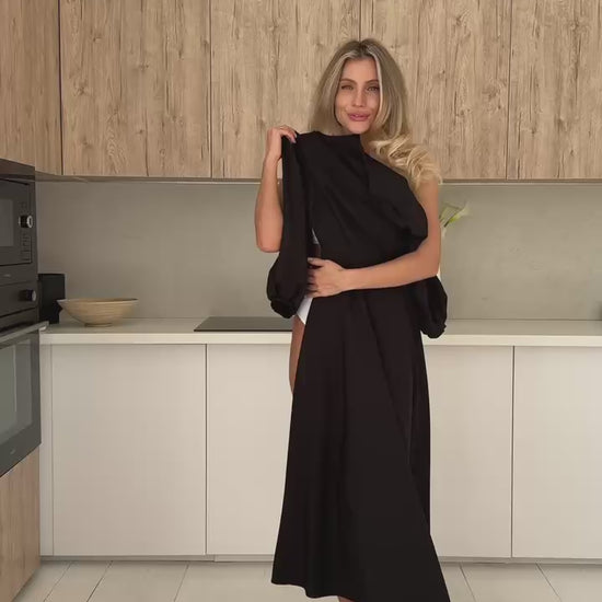 black dress
