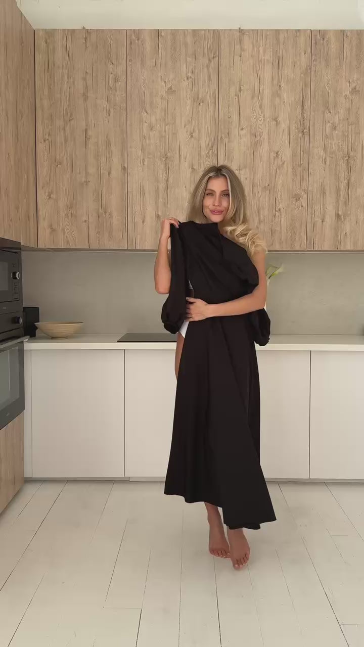 black dress